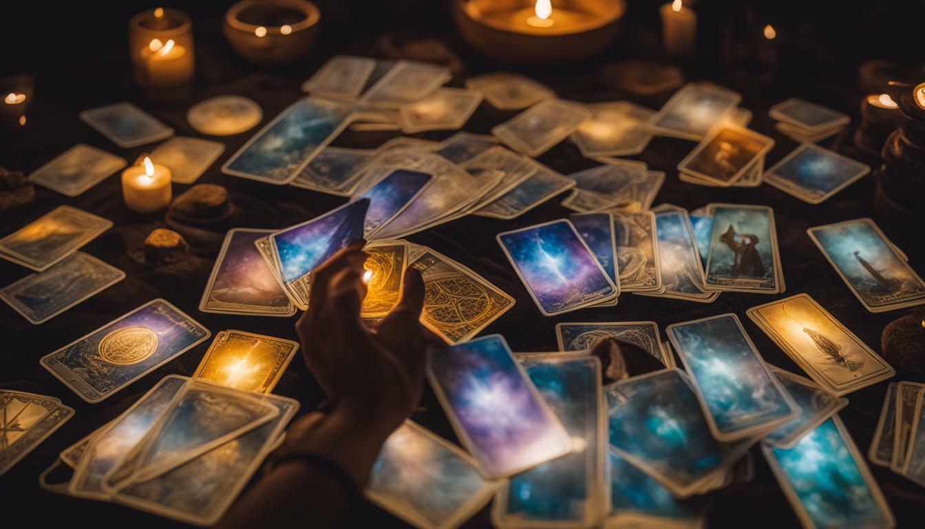 Tarot cards about my spiritual growth, intuition, and guidance