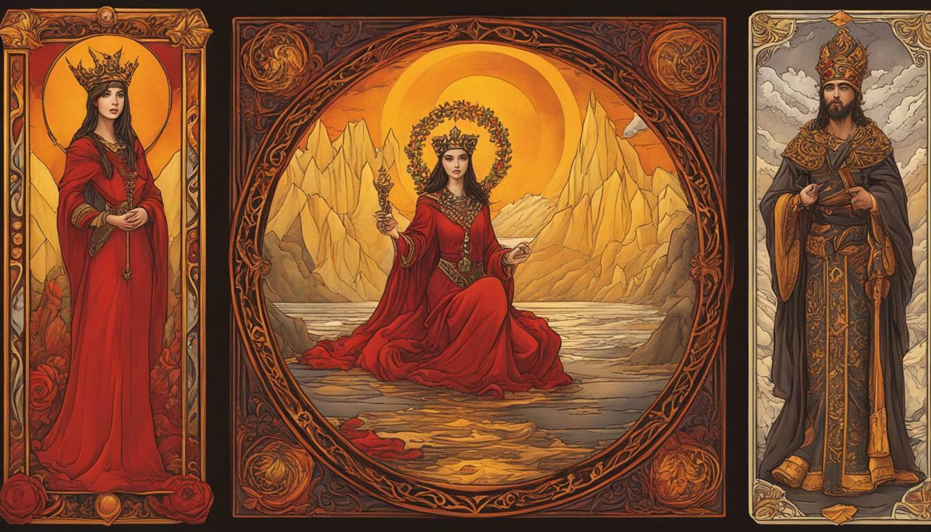 color and challenges in tarot