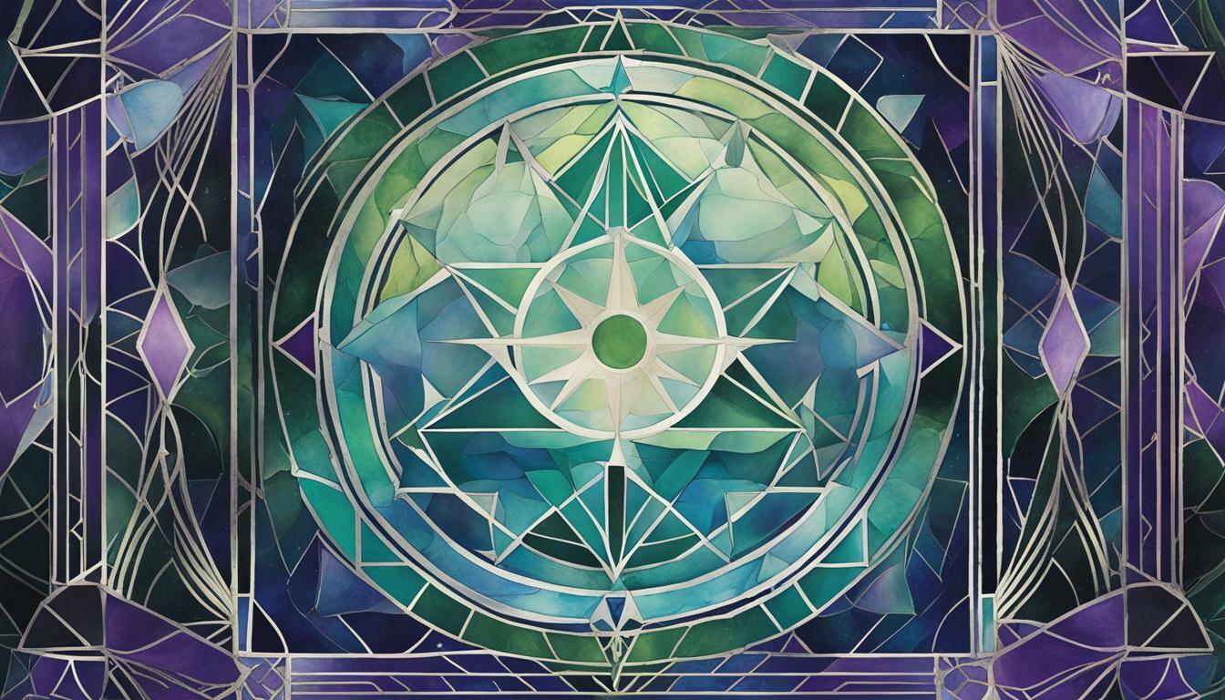 What Are the Meanings of Cool Colors in Tarot, Such as Blue, Green, and Purple?