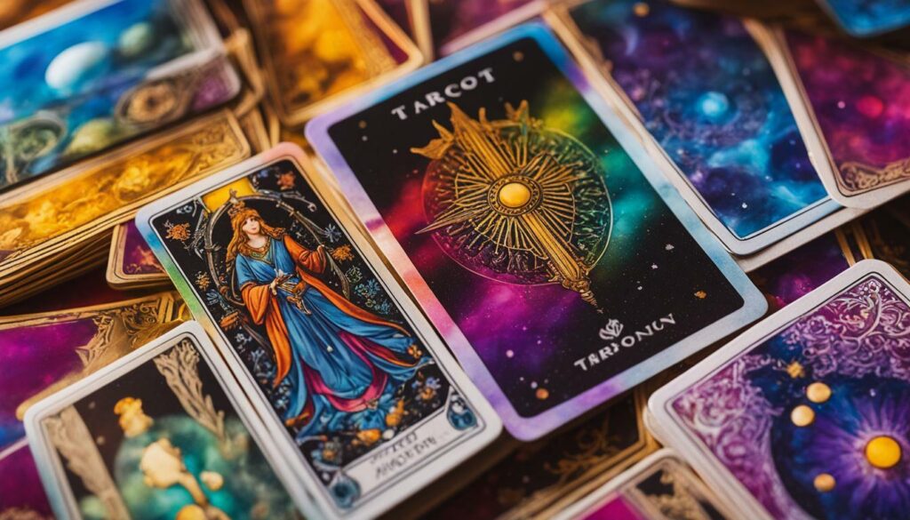 enhancing tarot readings with color symbolism