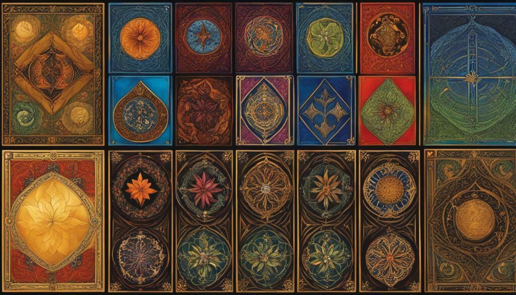 tarot card color symbolism