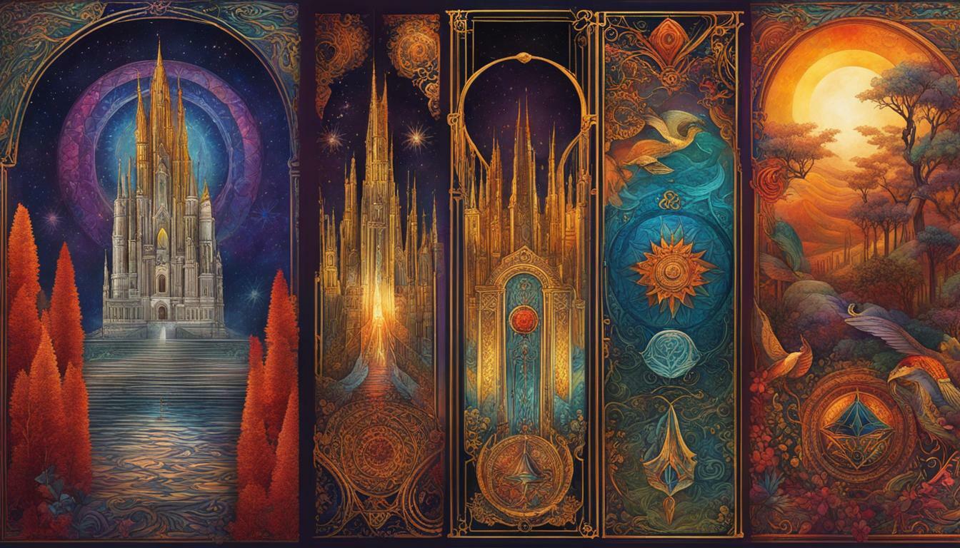 universal meaning of color in tarot